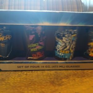 NIB Doctor Who Set Up Four Glasses